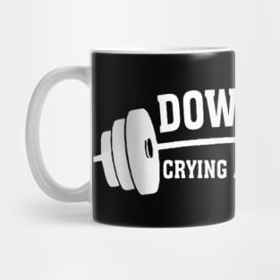 Down Bad Crying At The Gym Mug